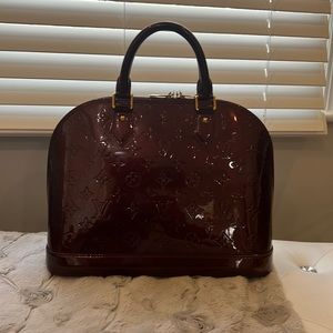 Louis Vuitton Vernis Alma handbag PM size - Authentic